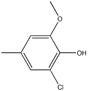 6-Chloro-4-methylguaiacol,18268-80-9,结构式