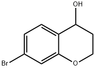 7-ブロモクロマン-4-オール 化学構造式