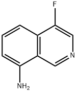 4-fluoroisoquinolin-8-amine Structure