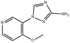 1863267-79-1 1-(4-methoxypyridin-3-yl)-1H-1,2,4-triazol-3-amine