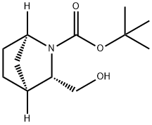 tert-butyl (1R,3S,4S)-3-(hydroxymethyl)-2-azabicyclo[2.2.1]heptane-2-carboxylate,188057-43-4,结构式