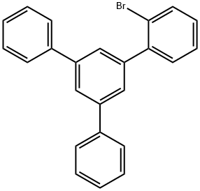 2-Bromo-5'-phenyl-1,1':3',1''-terphenyl Struktur