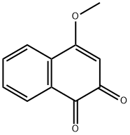 4-methoxynaphthalene-1,2-dione Struktur
