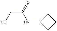 N-cyclobutyl-2-hydroxyacetamide Structure