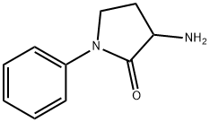 2-Pyrrolidinone, 3-amino-1-phenyl-, 1904-00-3, 结构式