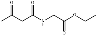 Glycine, N-(1,3-dioxobutyl)-, ethyl ester Structure