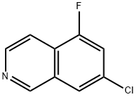 7-chloro-5-fluoroisoquinoline Structure