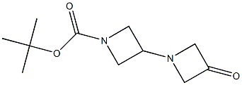 tert-butyl 3-oxo-[1,3'-biazetidine]-1'-carboxylate Structure
