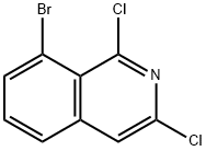 8-bromo-1,3-dichloroisoquinoline Structure