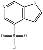 Thieno[2,3-c]pyridine-4-sulfonyl chloride Struktur