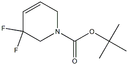 tert-butyl 3,3-difluoro-3,6-dihydropyridine-1(2H)-carboxylate Structure