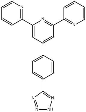 4'-(4-(1H-tetrazol-5-yl)phenyl)-2,2':6',2''-terpyridine,1938145-37-9,结构式