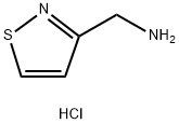 (1,2-thiazol-3-yl)methanamine hydrochloride Structure