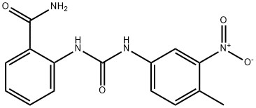 1-(2-CARBAMOYLPHENYL)-3-(4-METHYL-3-NITROPHENYL)UREA Struktur