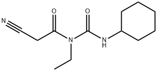 1-(2-CYANOACETYL)-3-CYCLOHEXYL-1-ETHYLUREA Struktur