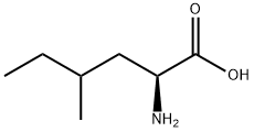 (2S)-2-Amino-4-methylhexanoic acid Struktur