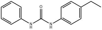 1-(4-ethylphenyl)-3-phenylurea Struktur