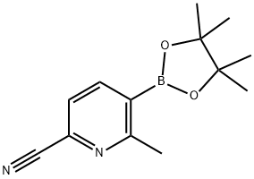 2009346-11-4 6-甲基-5-(四甲基-1,3,2-二氧杂硼烷-2-基)吡啶-2-甲腈