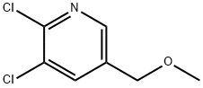 2,3-二氯-5-(甲氧基甲基)吡啶, 202395-72-0, 结构式