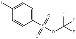 trifluoromethyl 4-fluorobenzenesulfonate Struktur