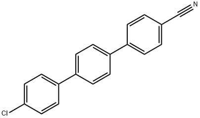4''-chloro-[1,1':4',1''-terphenyl]-4-carbonitrile 化学構造式