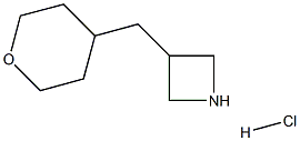 3-(oxan-4-ylmethyl)azetidine hydrochloride Structure