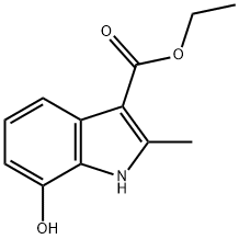 ethyl 7-hydroxy-2-methyl-1H-indole-3-carboxylate Structure
