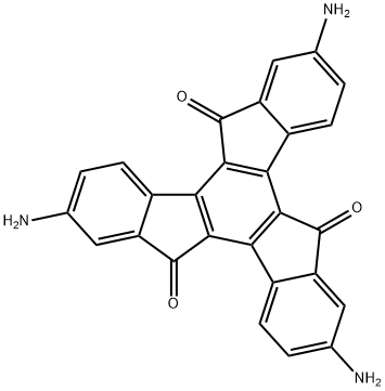 5H-Tribenzo[a,f,k]trindene-5,10,15-trione, 2,7,12-triamino-