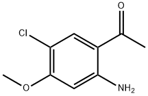 1-(2-Amino-5-chloro-4-methoxy-phenyl)-ethanone Struktur