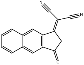 2-(3-oxo-2,3-dihydro-1H-cyclopenta[b]naphthalen-1-ylidene)malononitrile Structure