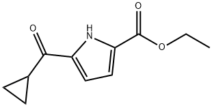 ethyl 5-(cyclopropanecarbonyl)-1H-pyrrole-2-carboxylate,2121701-82-2,结构式