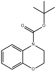 4-(tert-butoxycarbonyl)-3,4-dihydro-2H-1,4-benzoxazine Structure