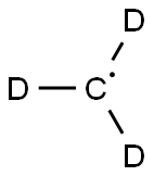 methyl-d3 radical Struktur
