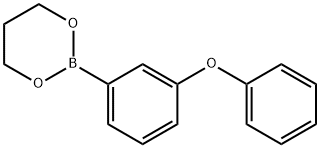 3-苯氧基苯硼酸-1,3-丙二醇酯, 214360-87-9, 结构式