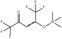 2-Trimethylsilyloxy-1,1,1,5,5,5-hexafluoropent-2-en-4-one 结构式