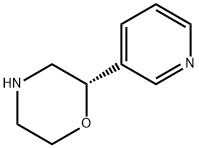 (S)-2-(pyridin-3-yl)morpholine Struktur