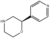 (R)-2-(pyridin-4-yl)morpholine Structure