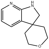 Spiro[4H-pyran-4,3'-[3H]pyrrolo[2,3-b]pyridine], 1',2,2',3,5,6-hexahydro-,2168232-09-3,结构式