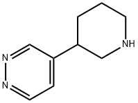 4-(piperidin-3-yl)pyridazine Structure