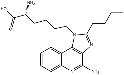 (R)-2-amino-6-(4-amino-2-butyl-1H-imidazo[4,5-c]quinolin-1-yl)hexanoic acid|