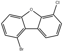 1-Bromo-6-Chloro-dibenzofuran Structure