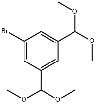 1-Bromo-3,5-bis(dimethoxymethyl)benzene,220096-20-8,结构式