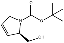 N-BOC-3,4-脱氢-D-脯氨醇, 220652-50-6, 结构式