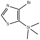 4-Bromo-5-trimethylsilanylthiazole Struktur
