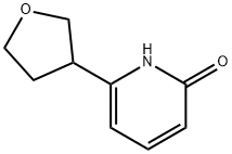6-(tetrahydrofuran-3-yl)pyridin-2-ol Struktur