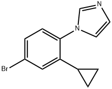 2222937-25-7 1-(4-bromo-2-cyclopropylphenyl)-1H-imidazole