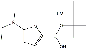 5-(Methylethylamino)thiophene-2-boronic acid pinacol ester Structure
