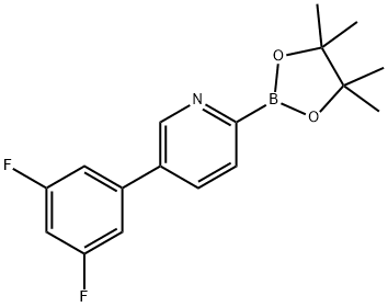 5-(3,5-Difluorophenyl)pyridine-2-boronic acid pinacol ester|