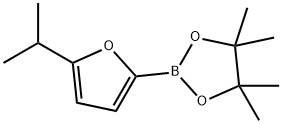 5-(iso-Propyl)furan-2-boronic acid pinacol ester Structure
