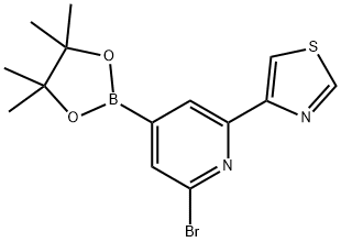 2223043-52-3 2-Bromo-6-(thiazol-4-yl)pyridine-4-boronic acid pinacol ester
